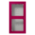 Jung LC582A230 Aufputz-Kappe 2fach Duroplast lackiert Serie LS rouge rubia