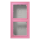 Jung LC582A246 Aufputz-Kappe 2fach Duroplast lackiert Serie LS rose vif