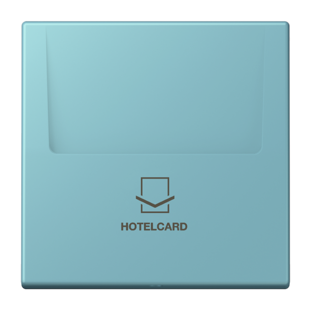 Jung LC590CARD213 Hotelcard-Schalter  Hotelcard Serie LS céruléen moyen