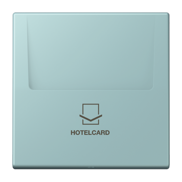 Jung LC590CARD214 Hotelcard-Schalter  Hotelcard Serie LS céruléen clair