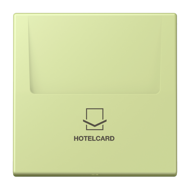 Jung LC590CARD222 Hotelcard-Schalter  Hotelcard Serie LS vert jaune clair