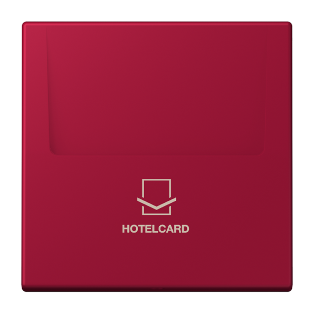 Jung LC590CARD229 Hotelcard-Schalter  Hotelcard Serie LS rouge carmin