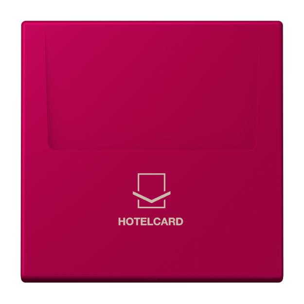 Jung LC590CARD230 Hotelcard-Schalter  Hotelcard Serie LS rouge rubia