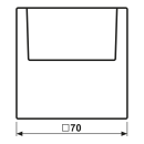 Jung LC590CARD233 Hotelcard-Schalter Hotelcard Serie LS...