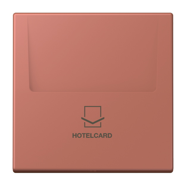 Jung LC590CARD236 Hotelcard-Schalter  Hotelcard Serie LS terre sienne brique
