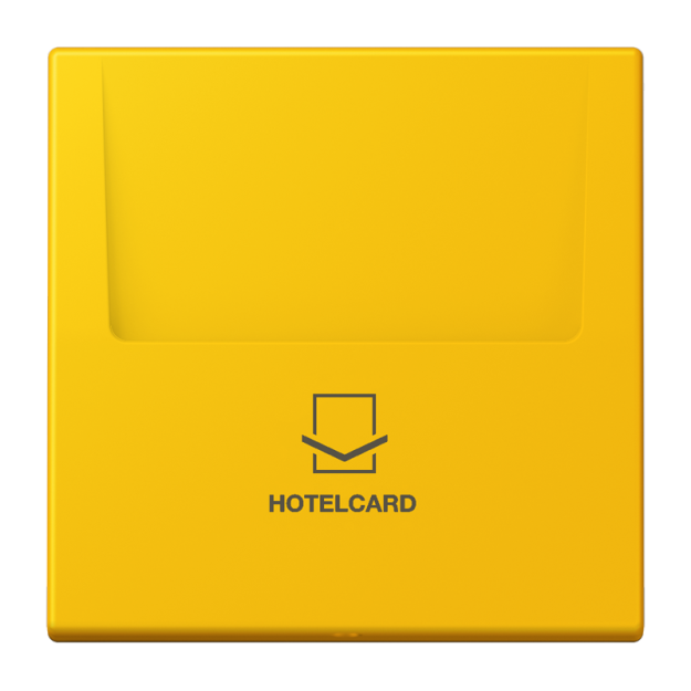 Jung LC590CARD263 Hotelcard-Schalter  Hotelcard Serie LS le jaune vif