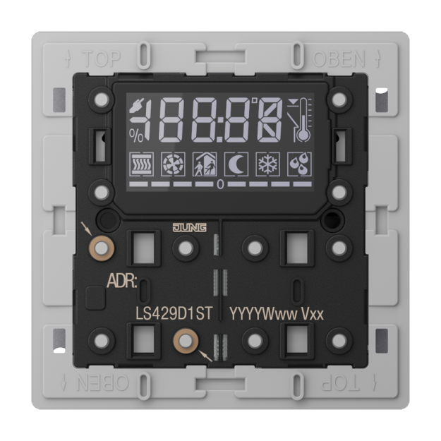 Jung LS429D1ST KNX Raumcontroller-Modul F40 Secure Serie LS