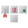 Jung NRSAL0834-L Notrufset Serie LS Aluminium