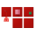 Jung NRSLC0834-2227 Notrufset mit USV Serie LS rouge vermillon 31