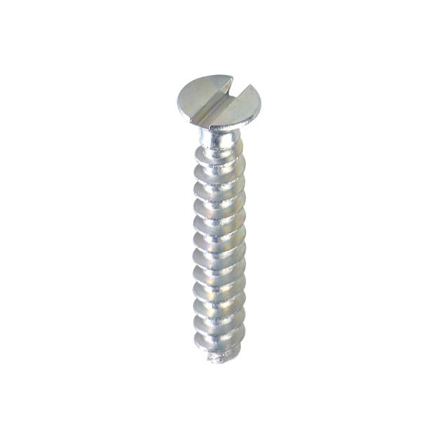 Jung S-NFBTSMZN Nachfüllbeutel Schrauben mit 100 Stück verzinkt Schlitz 4 mm für Tragringmontage