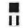 Jung SIAIA6SWM Audio-Innenstation Serie A graphitschwarz matt