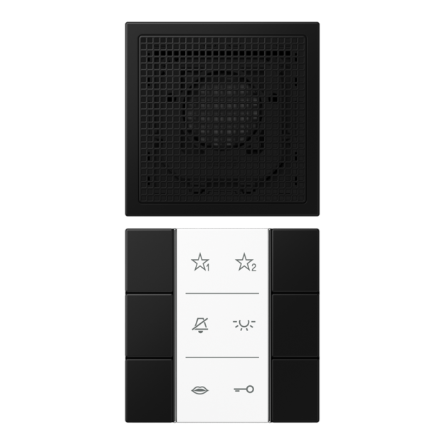Jung SIAILS6SWM Audio-Innenstation Serie LS graphitschwarz matt