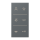 Jung SIV6LCDC202 Design-Cover Video 3fach F50 Serie LS gris foncé 31