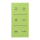Jung SIV6LCDC221 Design-Cover Video 3fach F50 Serie LS vert clair