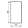 Jung SIV6LCDC224 Design-Cover Video 3fach F50 Serie LS orange