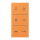 Jung SIV6LCDC225 Design-Cover Video 3fach F50 Serie LS orange clair
