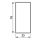 Jung SIV6LCDC228 Design-Cover Video 3fach F50 Serie LS rose pâle