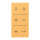 Jung SIV6LCDC254 Design-Cover Video 3fach F50 Serie LS ocre jaune clair