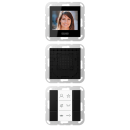 Jung SIVIA622SWM Video-Innenstation Graphitschwarz Matt...