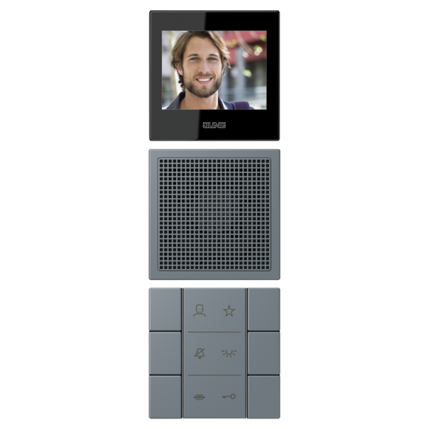 Jung SIVILC627251 Video-Innenstation LC4320H Gris 59 Serie LS