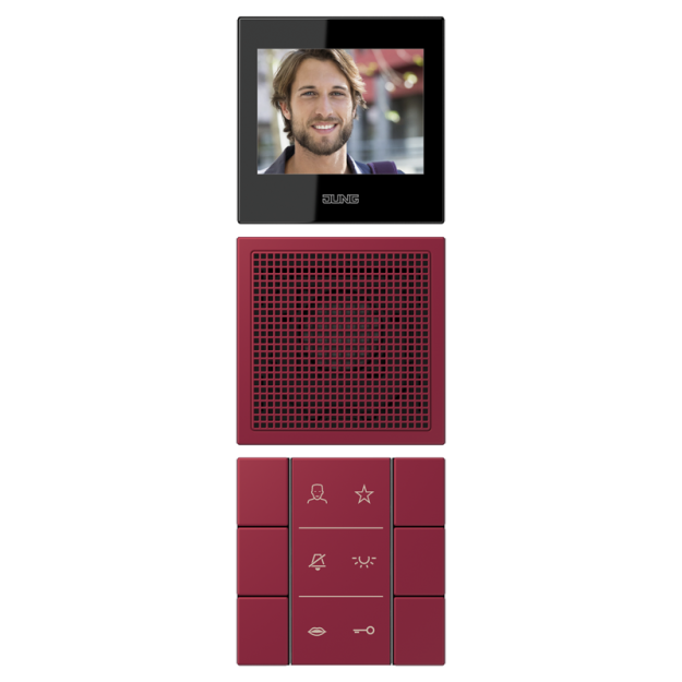 Jung SIVILC627255 Video-Innenstation LC4320M Le Rubis Serie LS