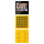 Jung SIVILC627263 Video-Innenstation LC4320W Le Jaune Vif Serie LS