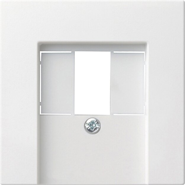 Gira 037603 Abdeckung USB-Spannungsversorgung PD System 55 Reinweiß