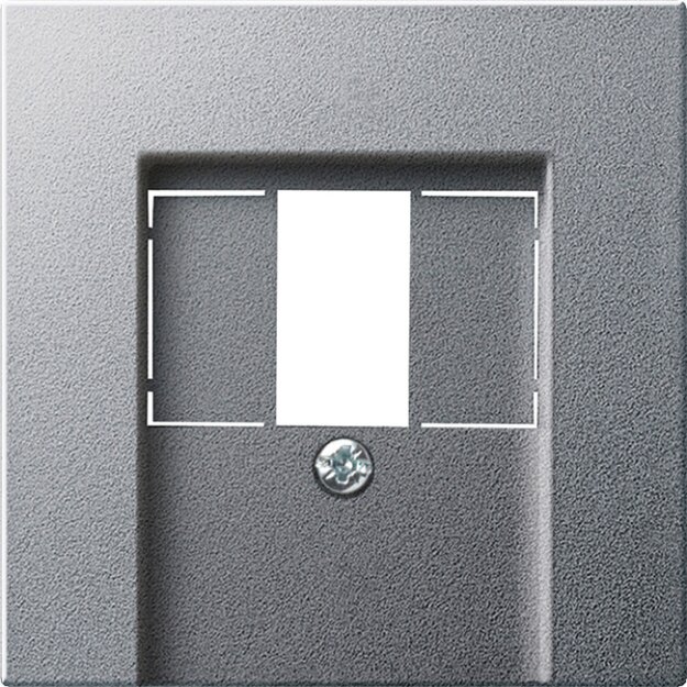 Gira 037626 Abdeckung USB-Spannungsversorgung PD System 55  Aluminium