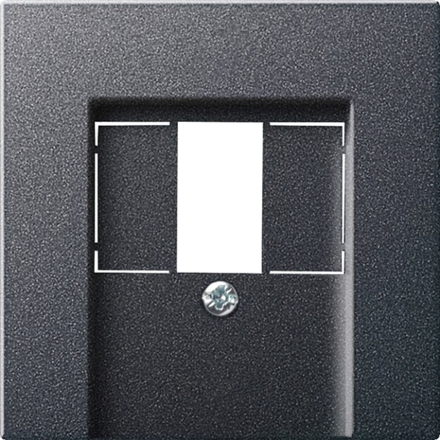 Gira 037628 Abdeckung USB-Spannungsversorgung PD System 55 Anthrazit