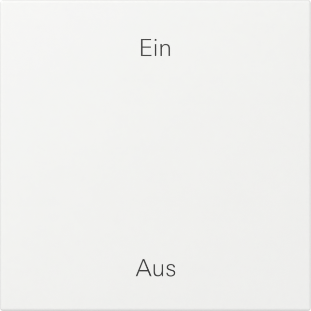 Gira 361403 Wippe Aufdruck EIN/AUS System 55 Reinweiß