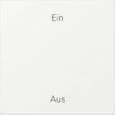 Gira 361403 Wippe Aufdruck EIN/AUS System 55 Reinweiß
