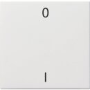 Gira 361503 Wippe Aufdruck 1/0 System 55 Reinweiß