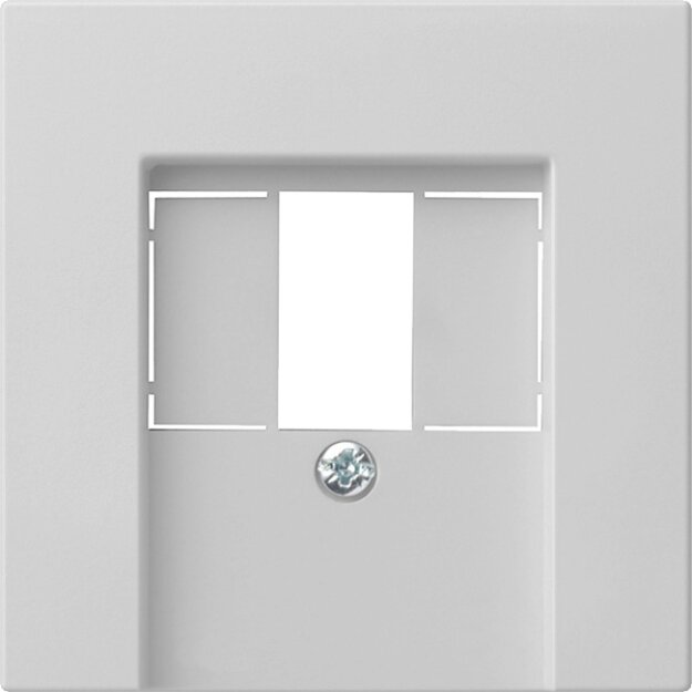 Gira 0376015 Abdeckung USB-Spannungsversorgung PD System 55 Grau matt