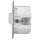Berker 260419 USB A+C Ladesteckdose 230V 2fach 3.0A runder Tragring polarweiß matt