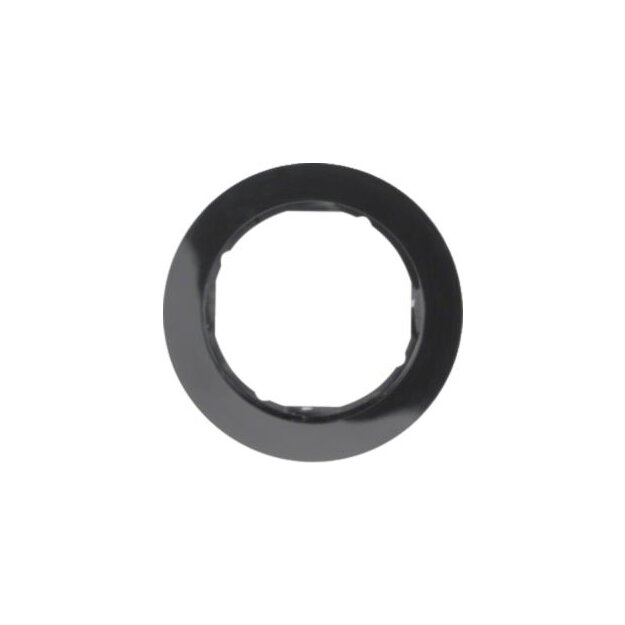 Berker MAN0306224 Rahmen 1fach R.Classic schwarz matt lackiert