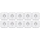 10x Jung CD1520WW SCHUKO Steckdose (Duroplast)...