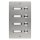 Grothe 55504 Etagenplatte V2A 4 We ETA 504 V2A AP