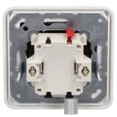 Jung Serie CD Komplett-Set Alpinweiß: CD595WW Wippe Serienschalter + 505U Wippschalter Serien + CD581WW Rahmen 1fach