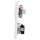 Jung Serie CD Komplett-Set Alpinweiß: CD1520WW SCHUKO Steckdose + CD595WW Wippe Serienschalter + 505U Wippschalter Serien + CD582WW Rahmen 2fach