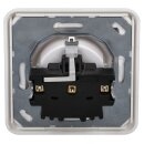 Jung Serie CD Komplett-Set Alpinweiß: CD1520WW SCHUKO Steckdose + CD581WW Rahmen 1fach