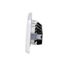 Jung Serie CD Komplett-Set Alpinweiß: 3x CD1520WW SCHUKO Steckdose + CD583WW Rahmen 3fach