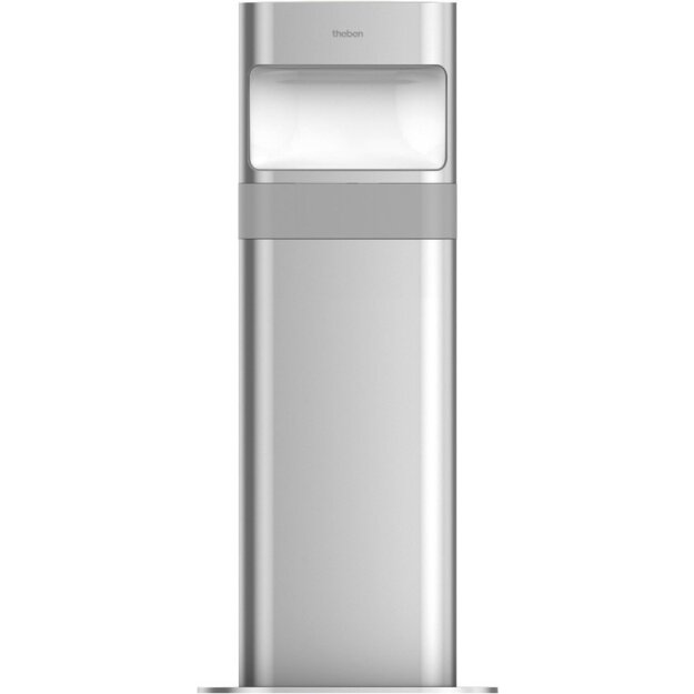 Theben 1020705 LED-Poller-Leuchte (kurz) 85 Watt theLeda D BL AL Weiß