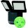 Theben 1020803 LED-Strahler 17 Watt theLeda S17-100 BK