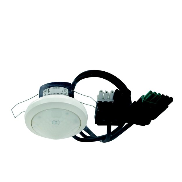 Theben 2080514 Präsenzmelder (PIR) Wieland GST18 theRonda S360-101 SP GST Weiß