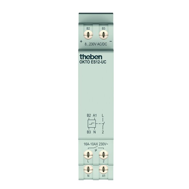 Theben 3120131 Stromstoßschalter 1 Kanal/Kontakt S OKTO ES12-UC