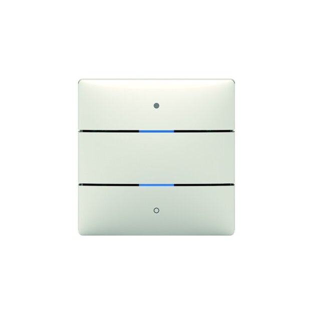 Theben 4800412 Tastsensor 2 Tasten LUXORliving iON2 Weiß