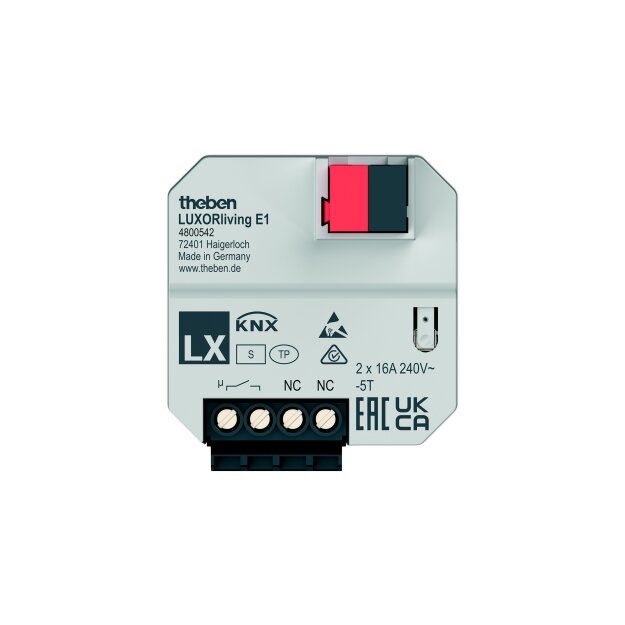 Theben 4800542 1-fach Aktor LUXORliving E1
