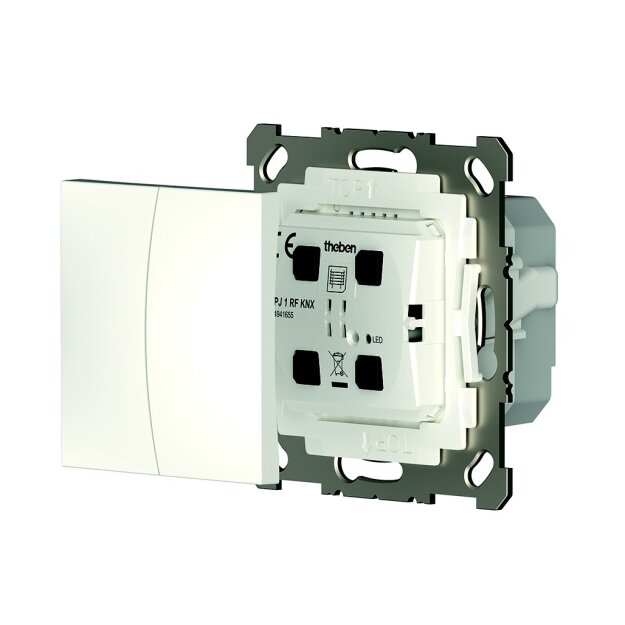 Theben 4941655 2/4-fach Funk-Taster mit Schaltaktor PJ 1 RF KNX