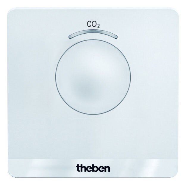 Theben 7169100 CO2-Sensor AMUN 716 CO2 Monitor Weiß