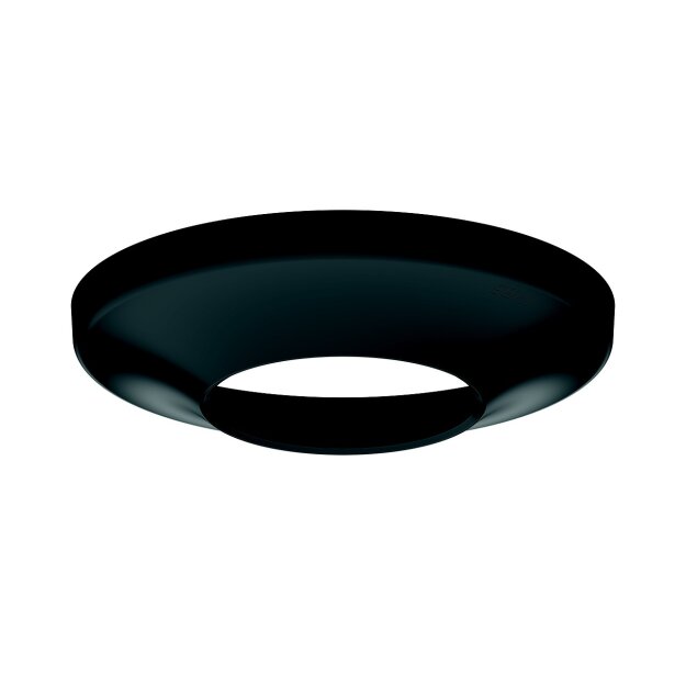 Theben 9070797 Abdeckrahmen Cover 46 BK Schwarz